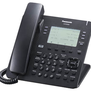 6-LINE, 24 FLEX KEY IP PHONE (BLACK)